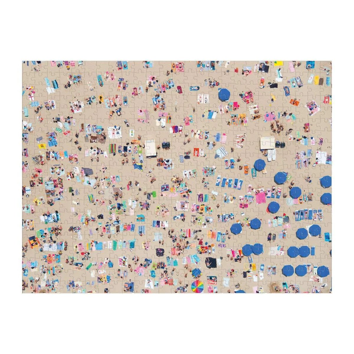An image of Gray Malin Beach Double-Sided Puzzle