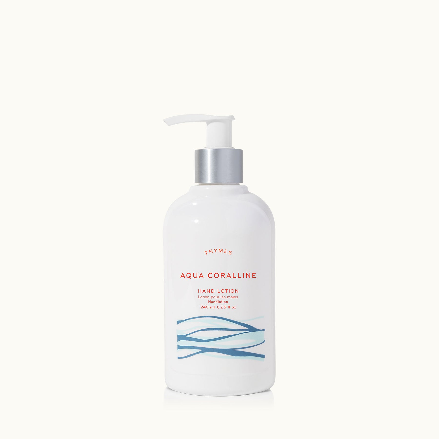 An image of Thymes Aqua Coralline Hand Lotion 8.25 fl oz
