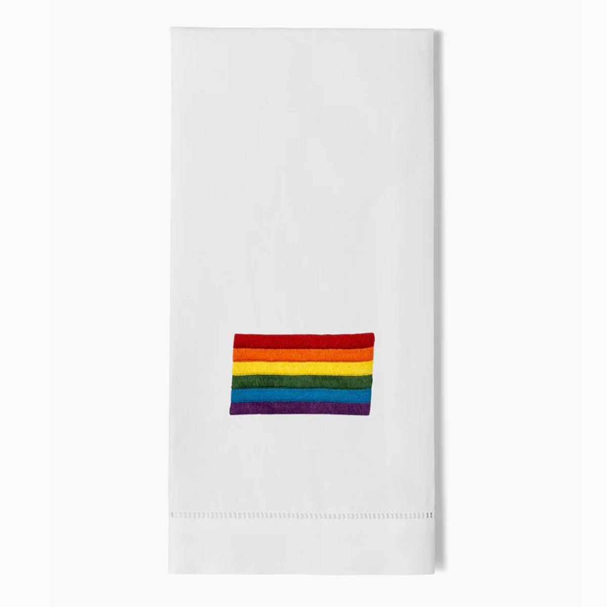 Henry Handwork Pride Flag Guest Towel