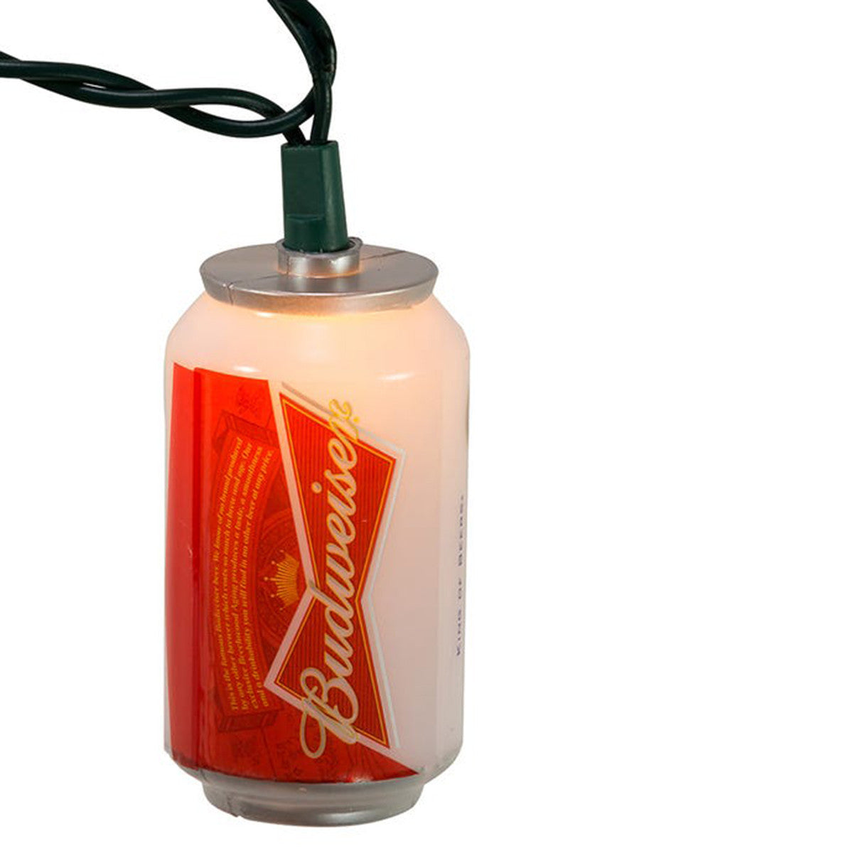 Kurt Adler 10-Light New Budweiser Can Light Set