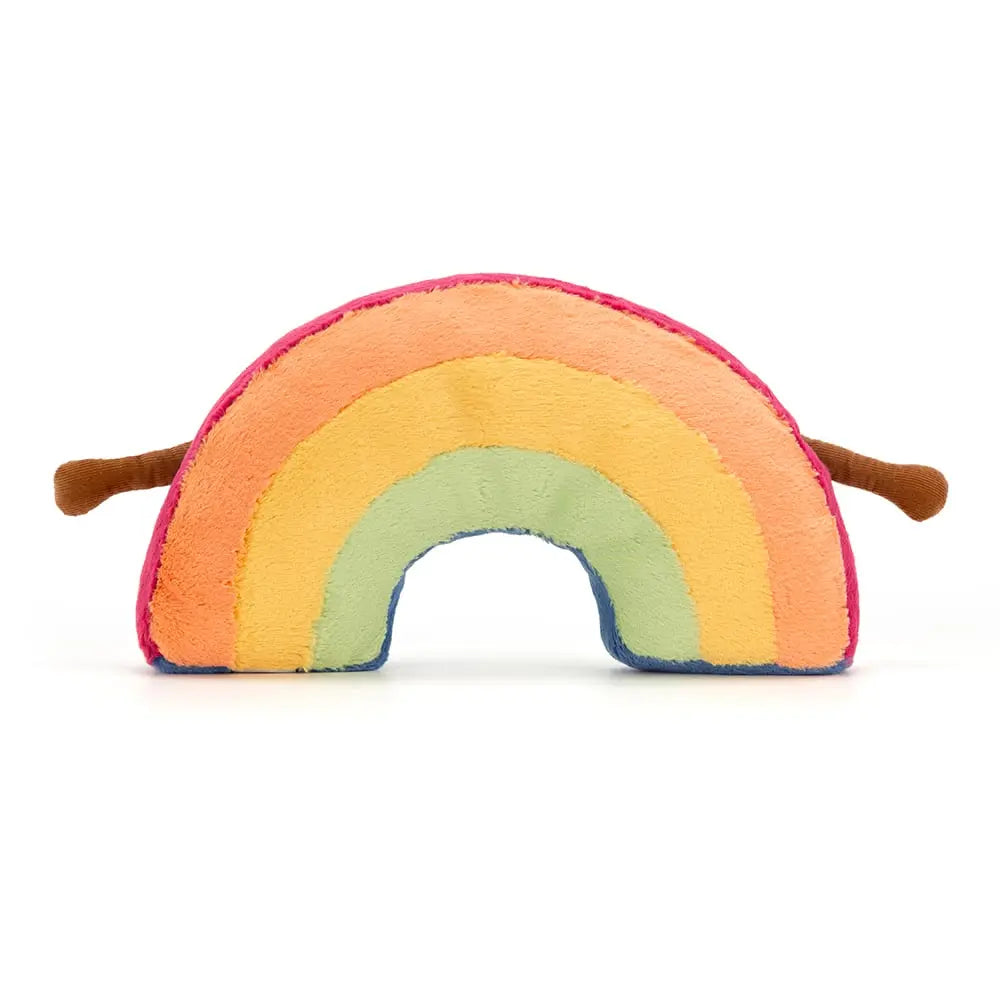 Back view of Jellycat Amuseables Rainbow
