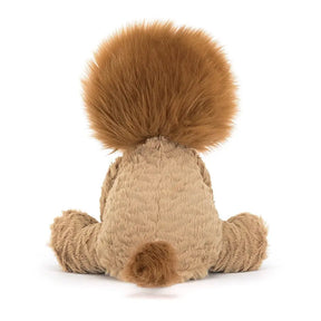 Back view of Jellycat Fuddlewuddle Lion