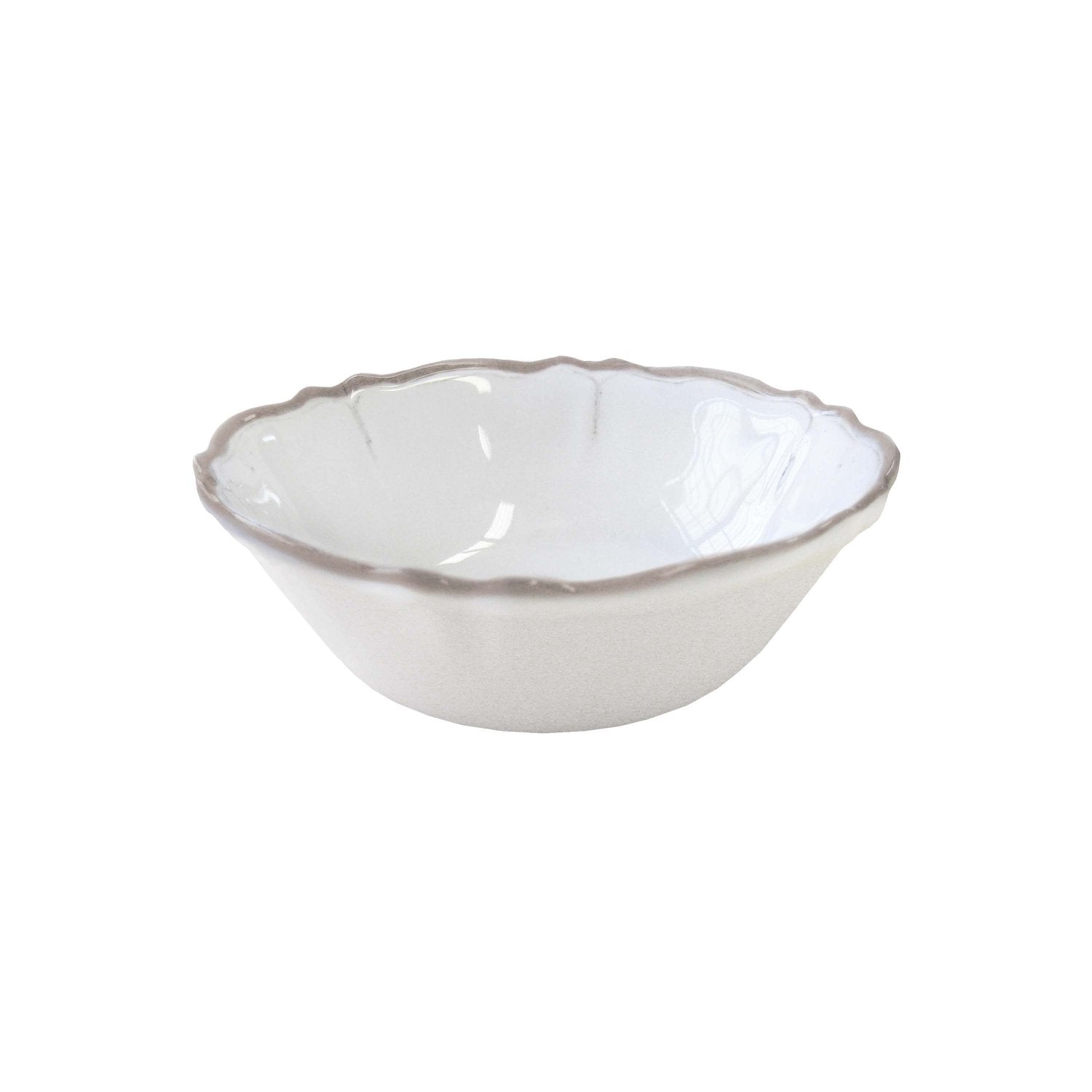 Le Cadeaux Rustica Antique White Cereal Bowl