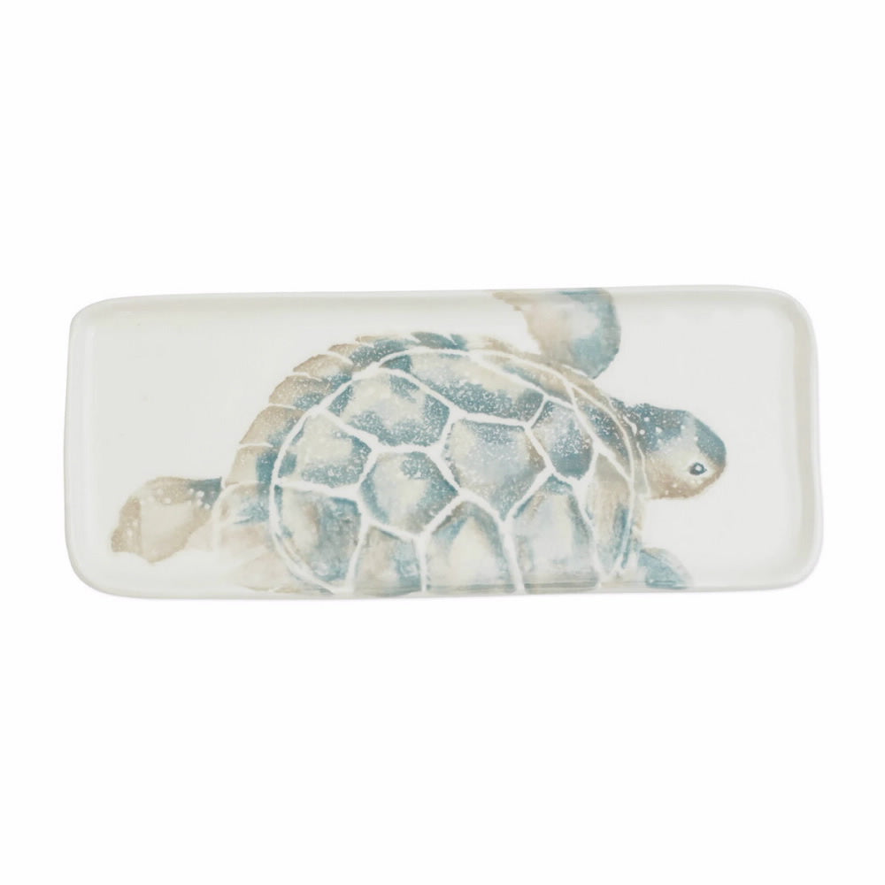 An image of Vietri Tartaruga Narrow Rectangular Tray