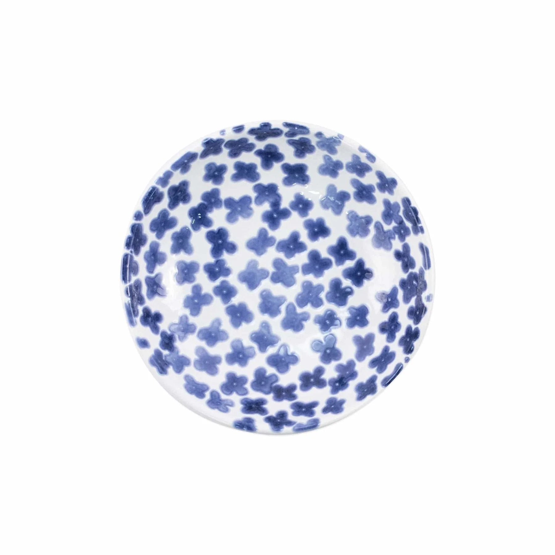An image of Viva By Vietri Santorini Flower Condiment Bowl