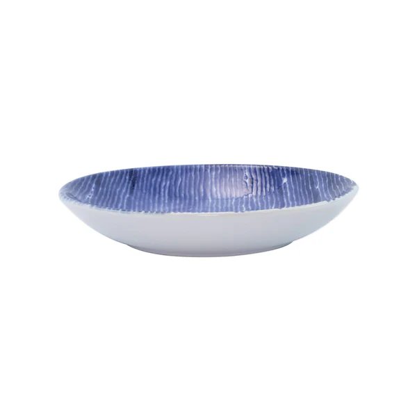 Viva By Vietri Santorini Stripe Pasta Bowl