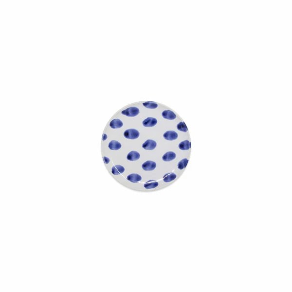 An image of Viva By Vietri Santorini Dot Cocktail Plate