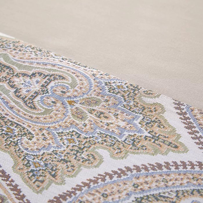 An image of Yves Delorme Cachemire Flat Sheet - King