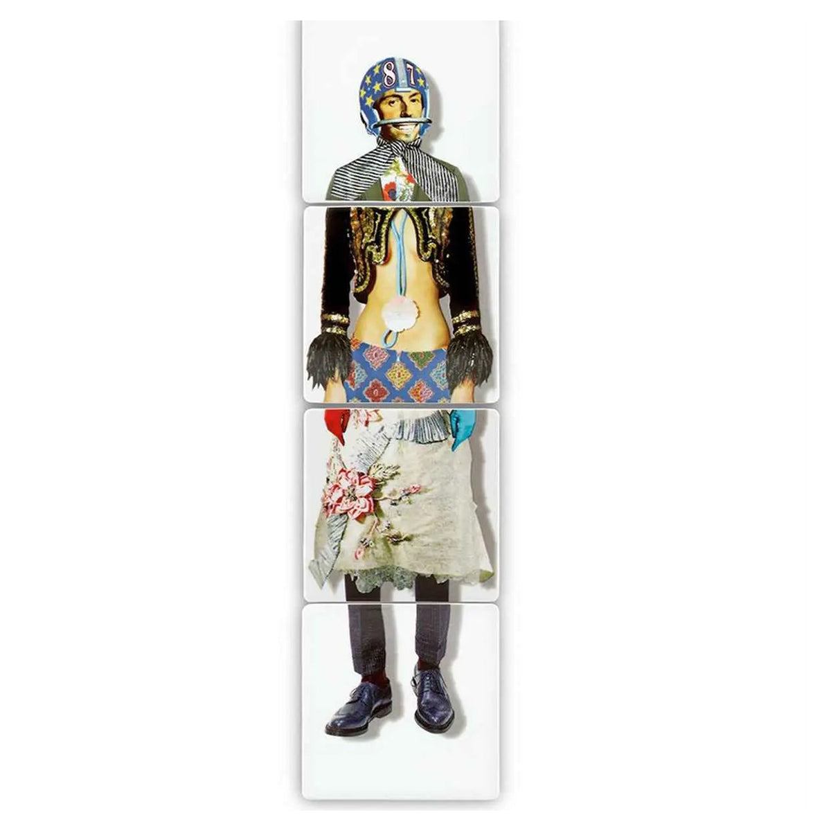 Vista Alegre Love Who You Want Football Player Coaster - Set of 4