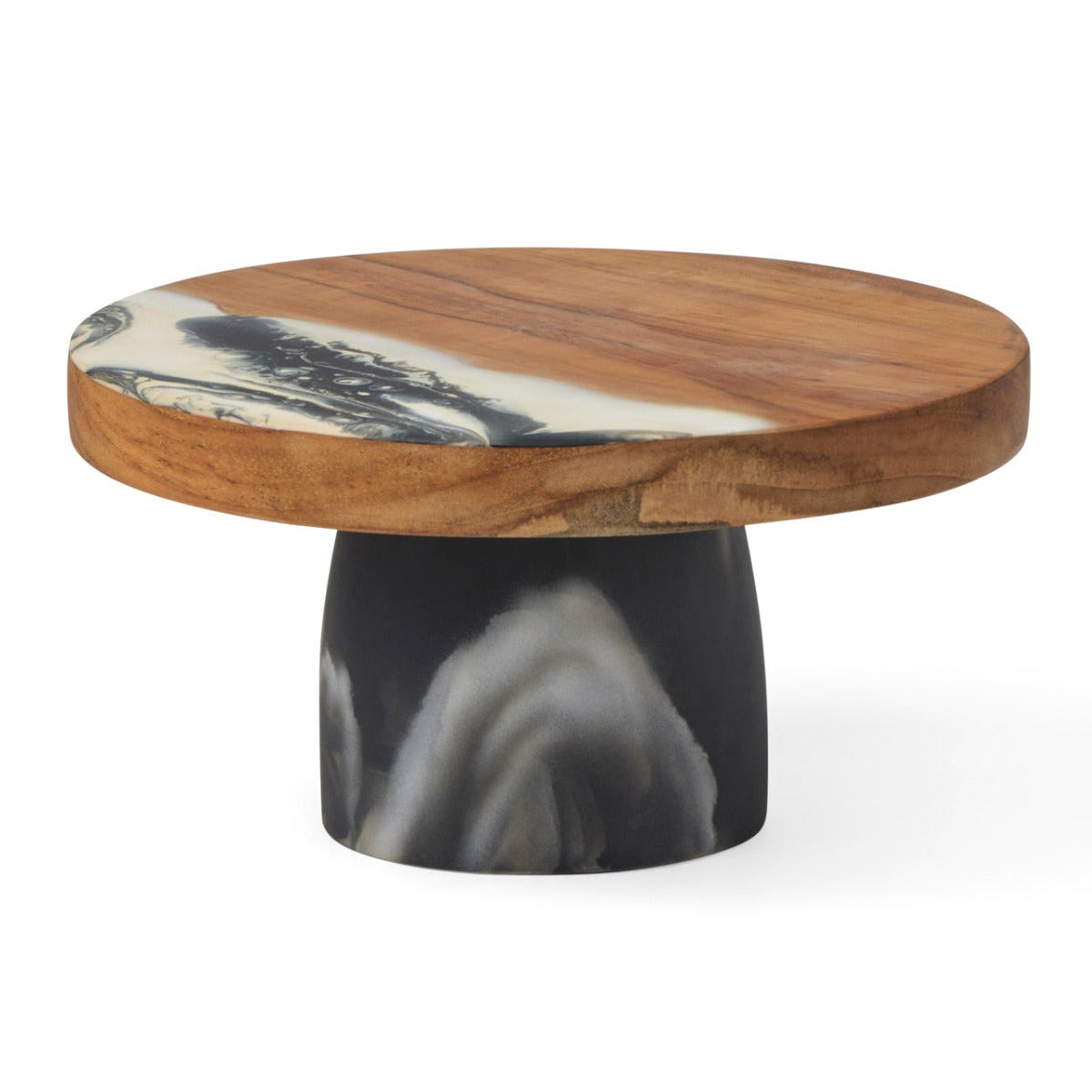 Blue Pheasant Austin Swirled Resin Cake Stand