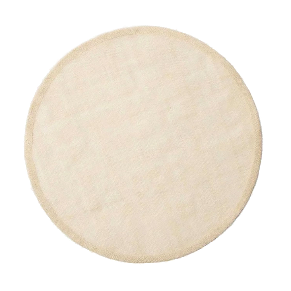 Blue Pheasant June Round Flax Placemat Abaca- Pack of 4