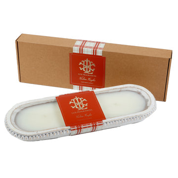 Lux Fragrances Heirloom Pumpkin 5-Wick Dough Bowl Candle