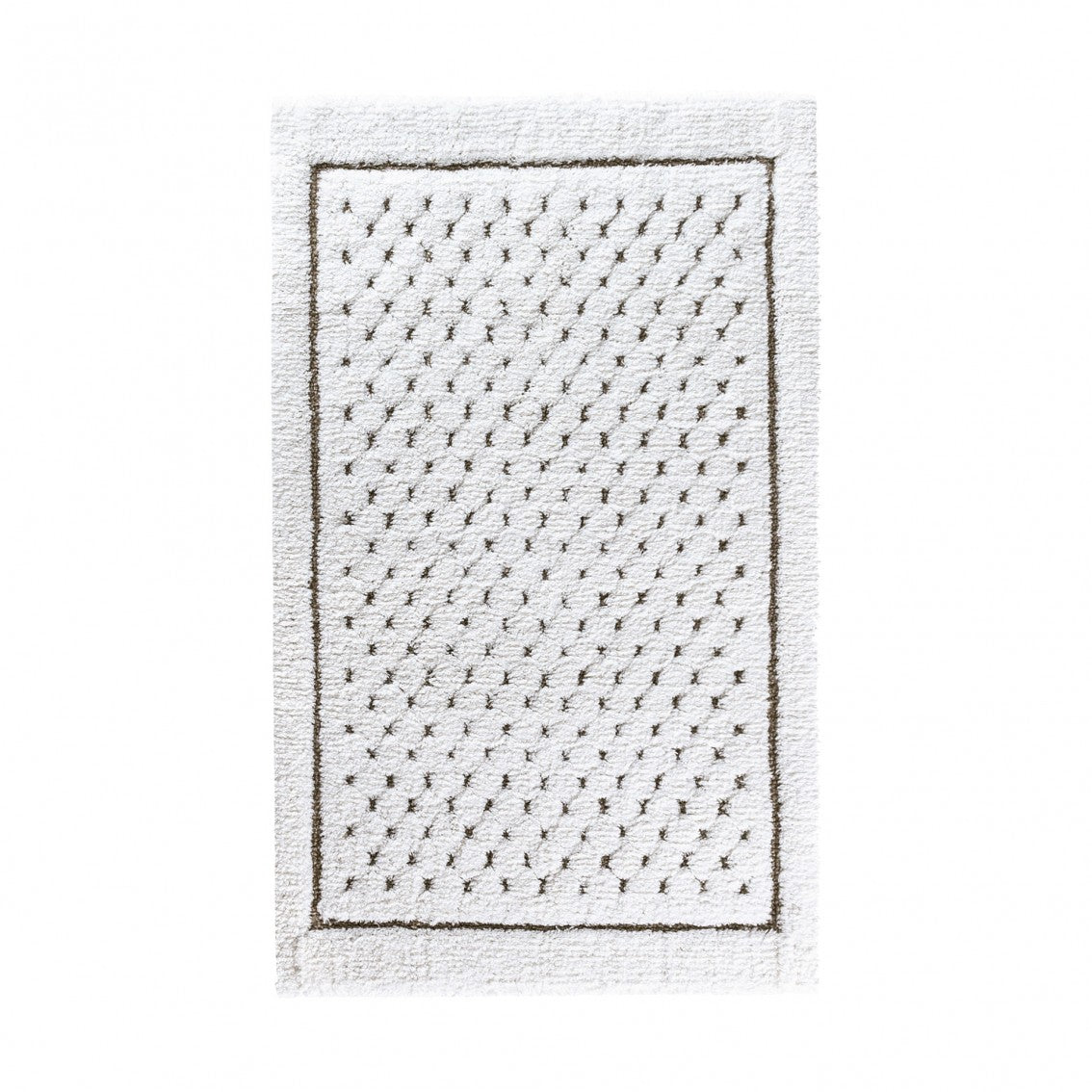 An image of Graccioza Linen Waffle Bath Rug