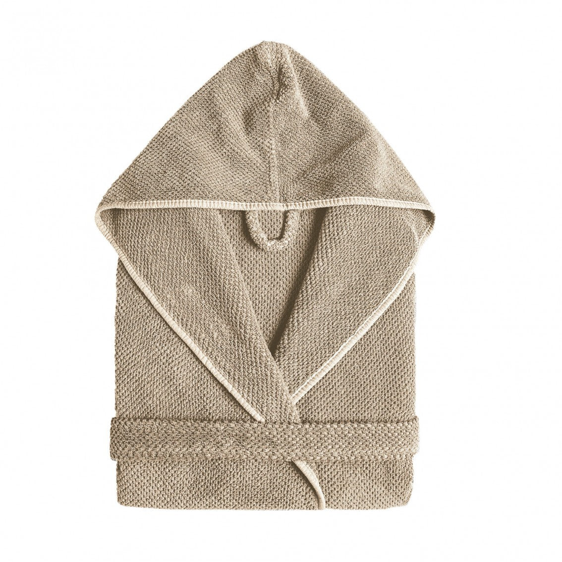 An image of Graccioza Bee Waffle Hooded Bathrobe