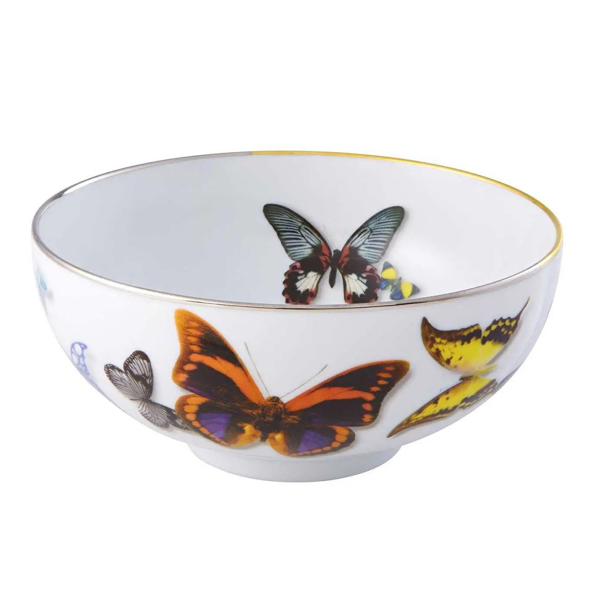 An image of Vista Alegre Christian Lacroix Butterfly Parade Soup Bowl