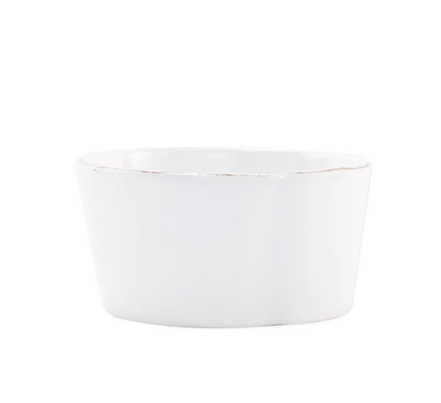 An image of Vietri Lastra Melamine Condiment Bowls