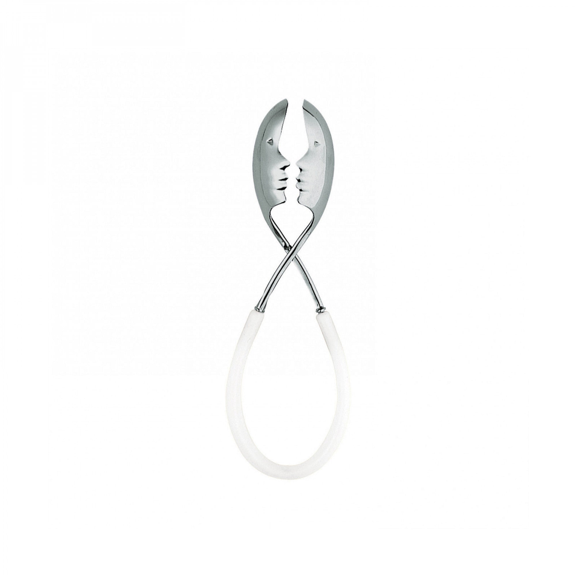 Casa Bugatti Molla Kiss Colored Salad Tongs