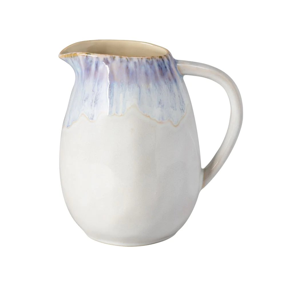An image of Casafina Blue Pitcher