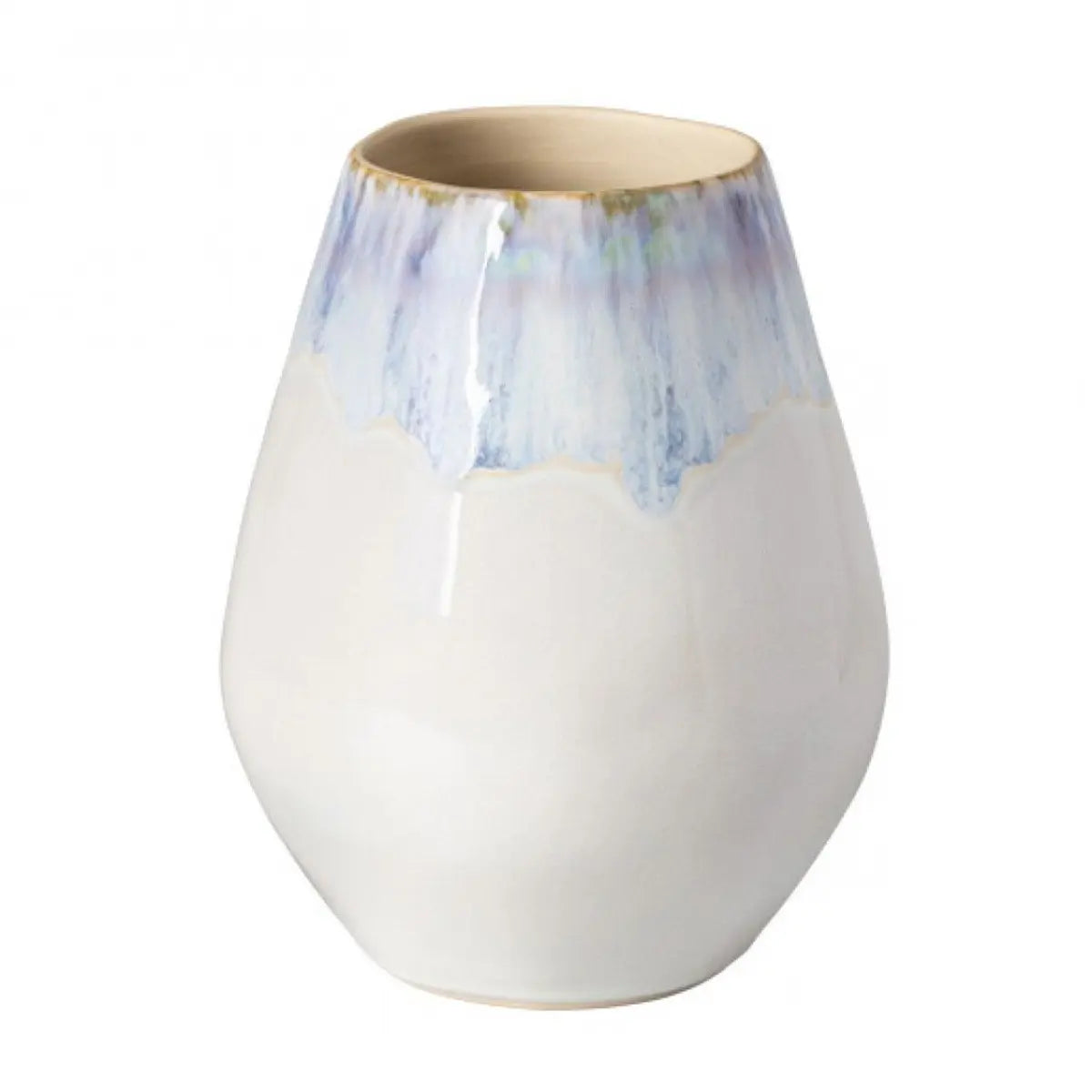 Casafina Brisa Oval Vase in Blue