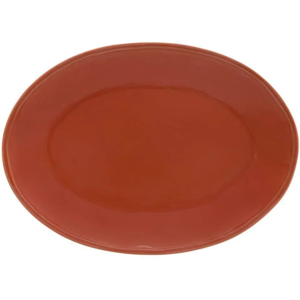 Casafina Fontana Oval Platter in Paprika