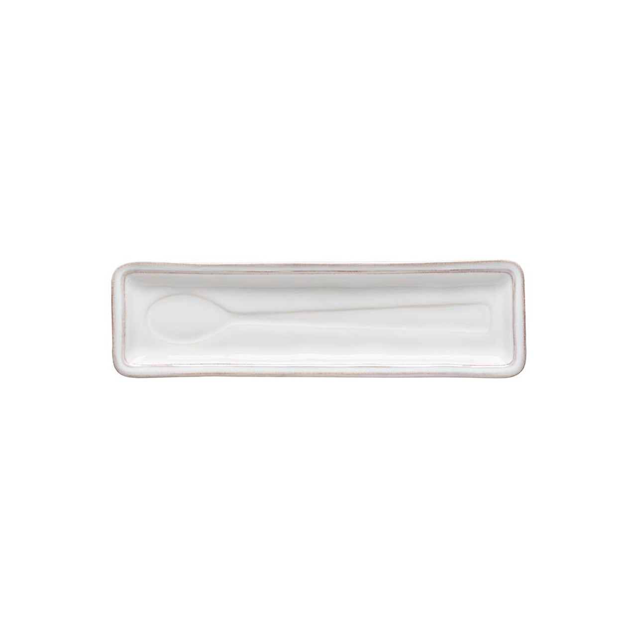 An image of Casafina Fontana Spoon Rest White