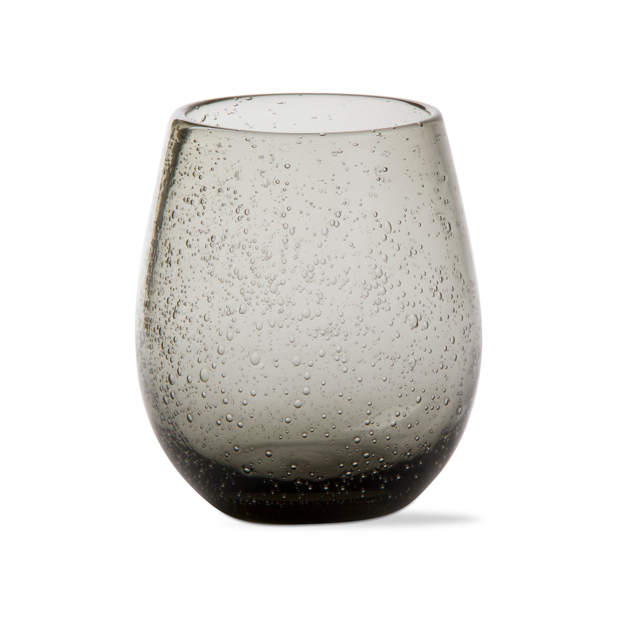 Tag Bubble Stemless Smoke Wine Glass