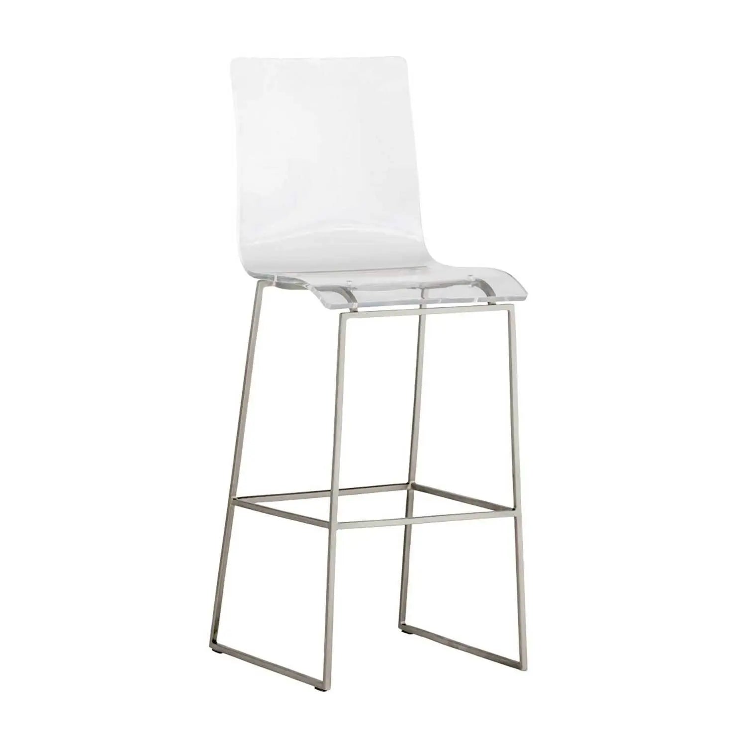 Gabby King Counter Height Stool in Chrome