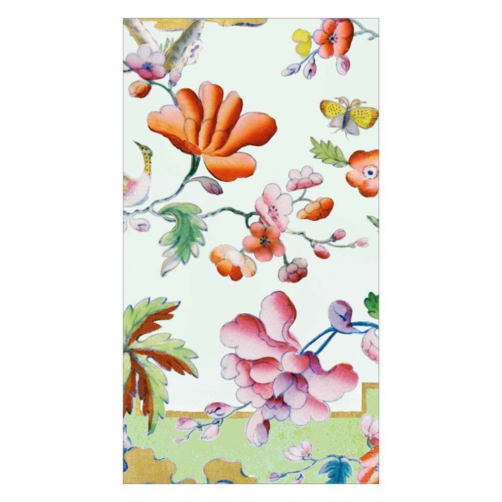 An image of Caspari Summer Palace Guest Towels