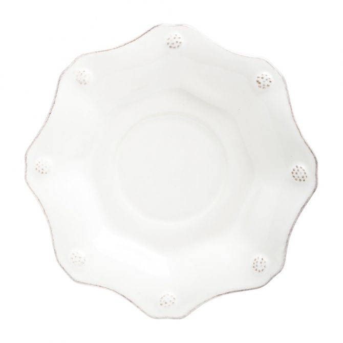 Juliska Berry & Thread Whitewash Scallop Saucer
