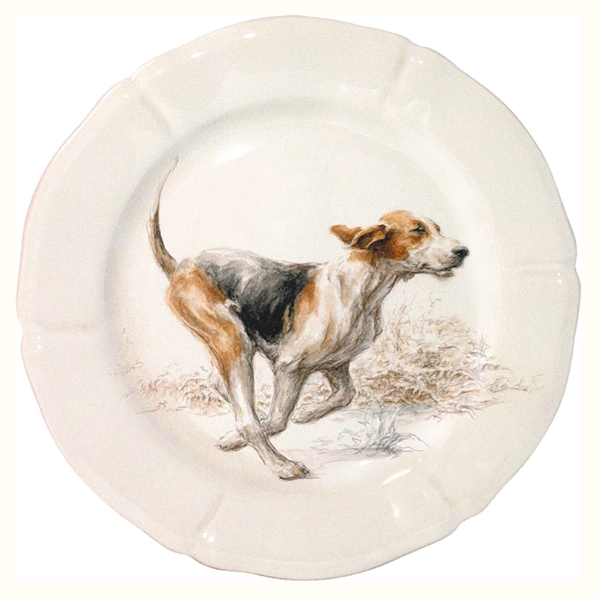 Gien Sologne Anglo French Dessert Plate