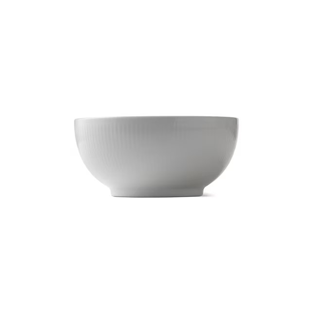 An image of Royal Copenhagen White Fluted Bowl