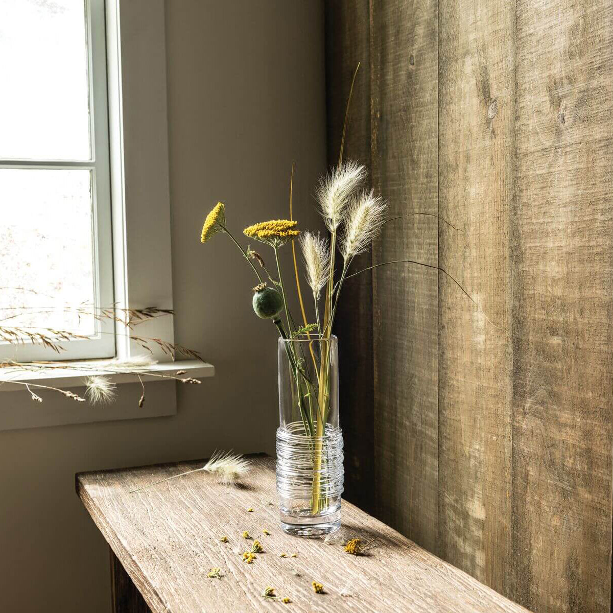 An image of Simon Pearce Echo Lake Gather Vase