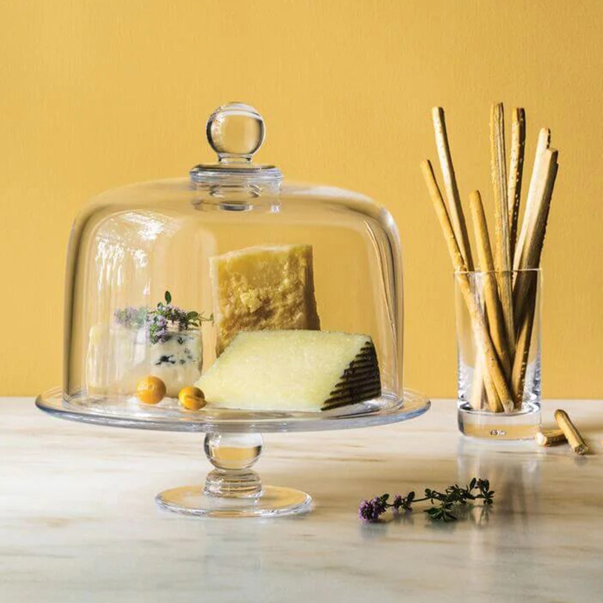 An image of Simon Pearce Hartland Large Cakeplate