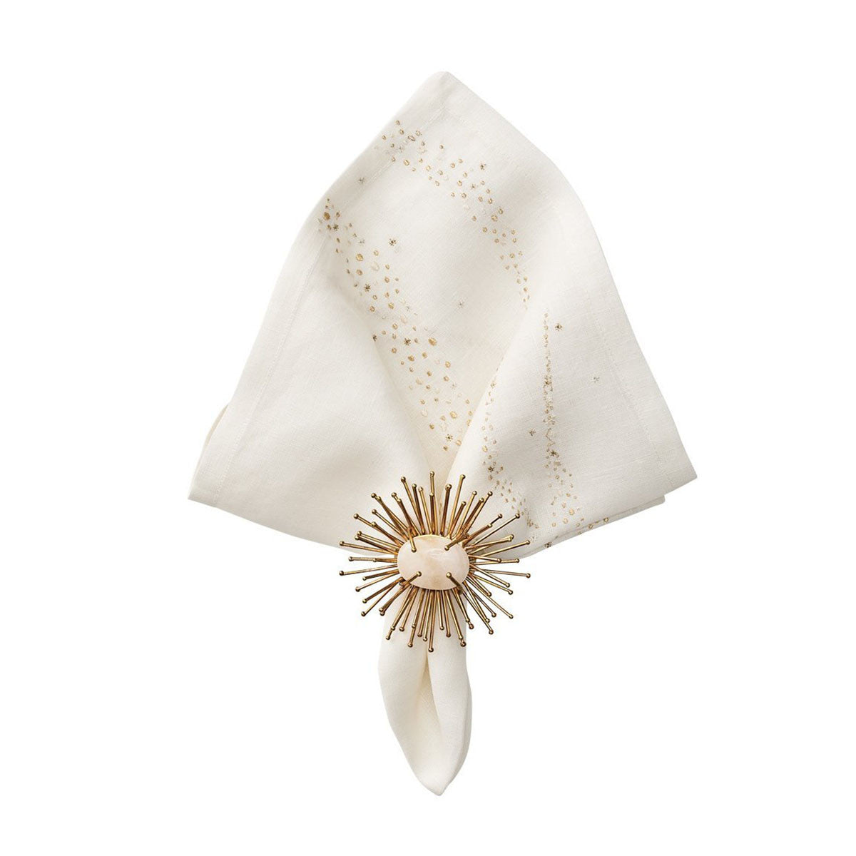 An image of Kim Seybert Star Spray Napkin - Set of 4