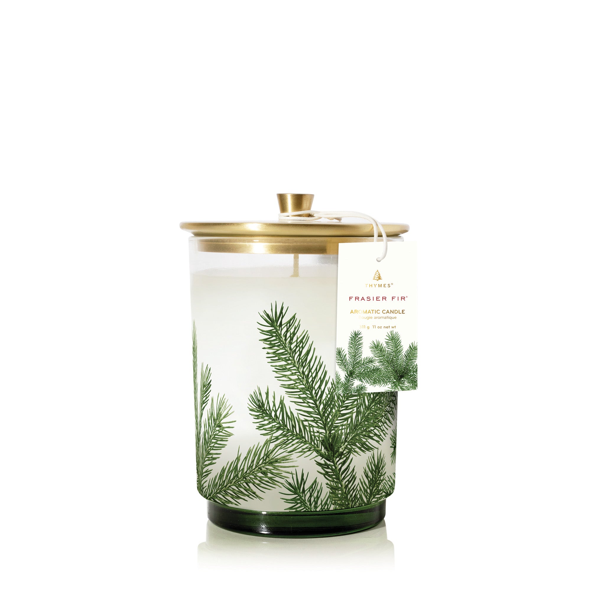 Thymes Frasier Fir Medium Pine Needle Luminary 11.5 oz