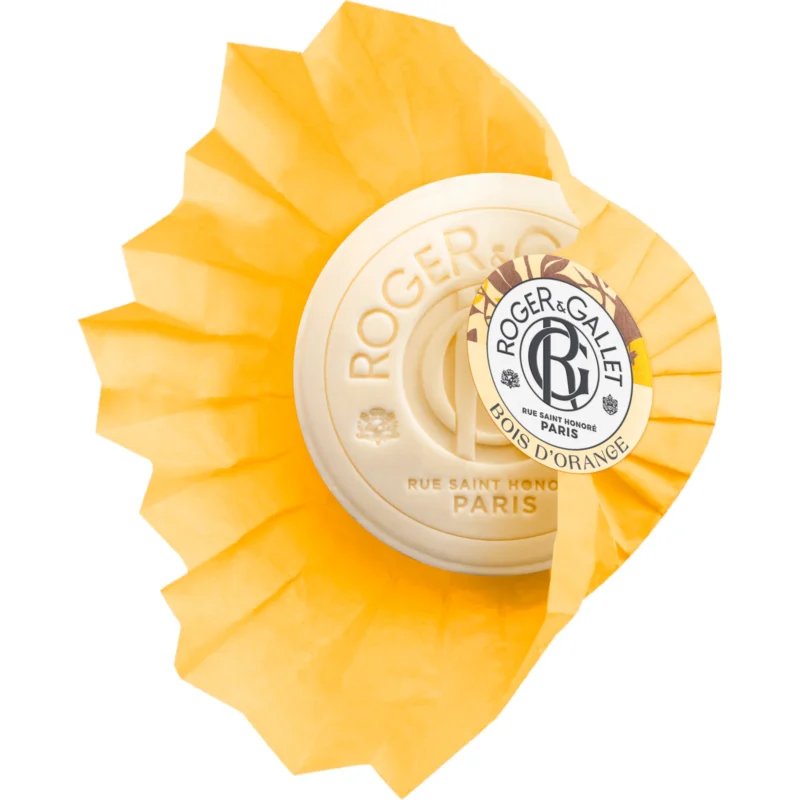 An image of Roger & Gallet Bois D'orange Box of 3 Soaps x 3.5 oz