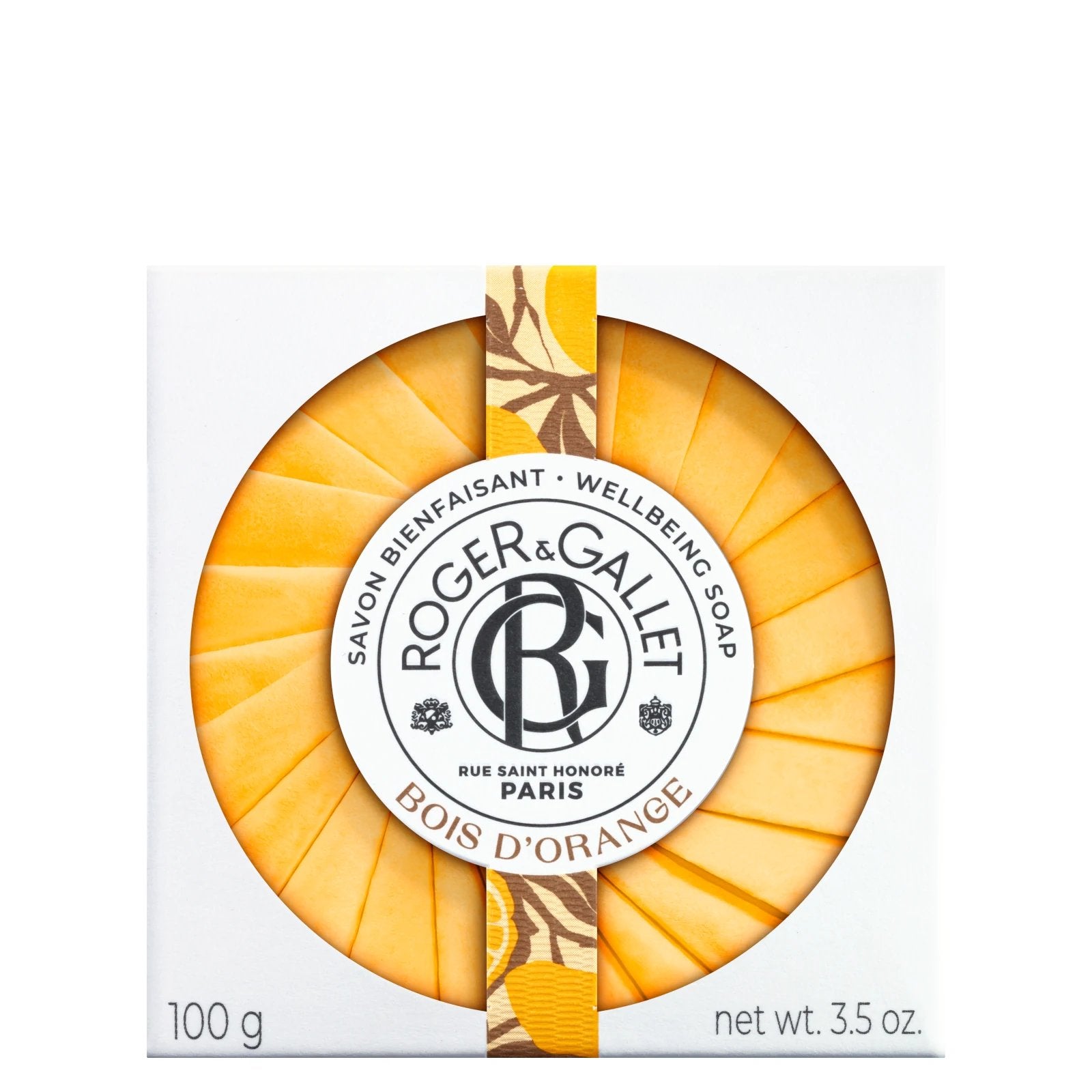 An image of Roger & Gallet Bois D'orange Single Soap 3.5 oz