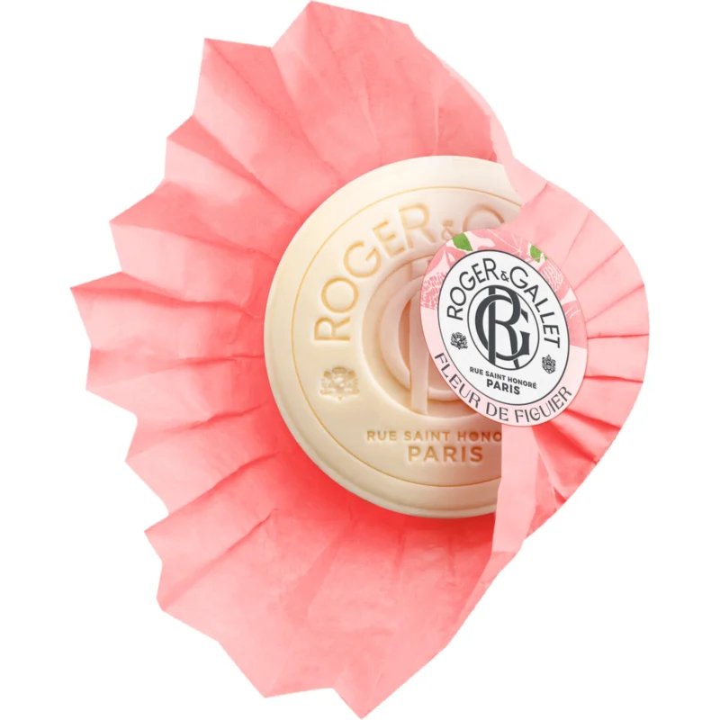 An image of Roger & Gallet Fig Box of 3 Soaps x 3.5 oz