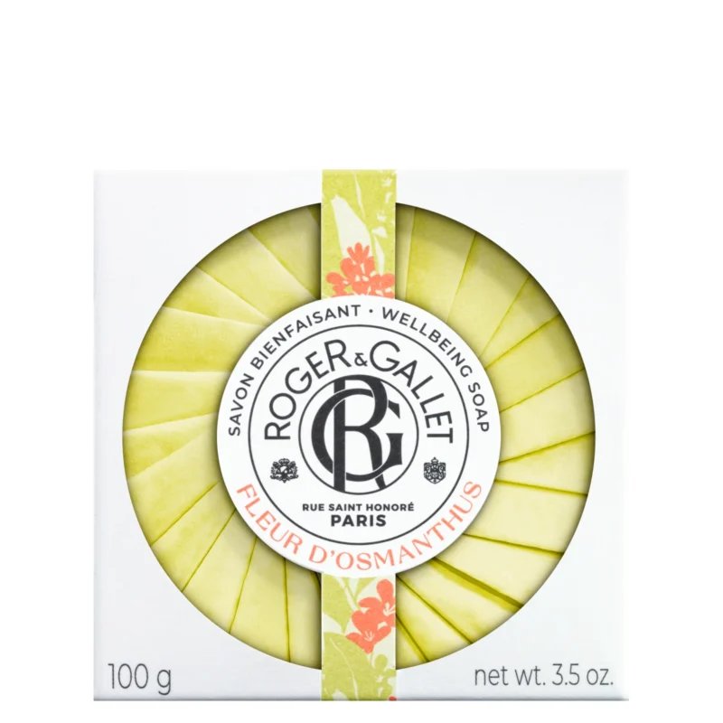 An image of Roger & Gallet Fleur d'Osmanthus Single Soap 3.5oz