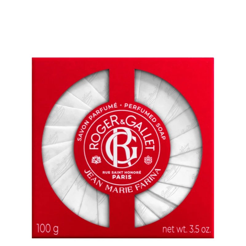 An image of Roger & Gallet Jean-Marie Farina Single Soap 3.5 oz