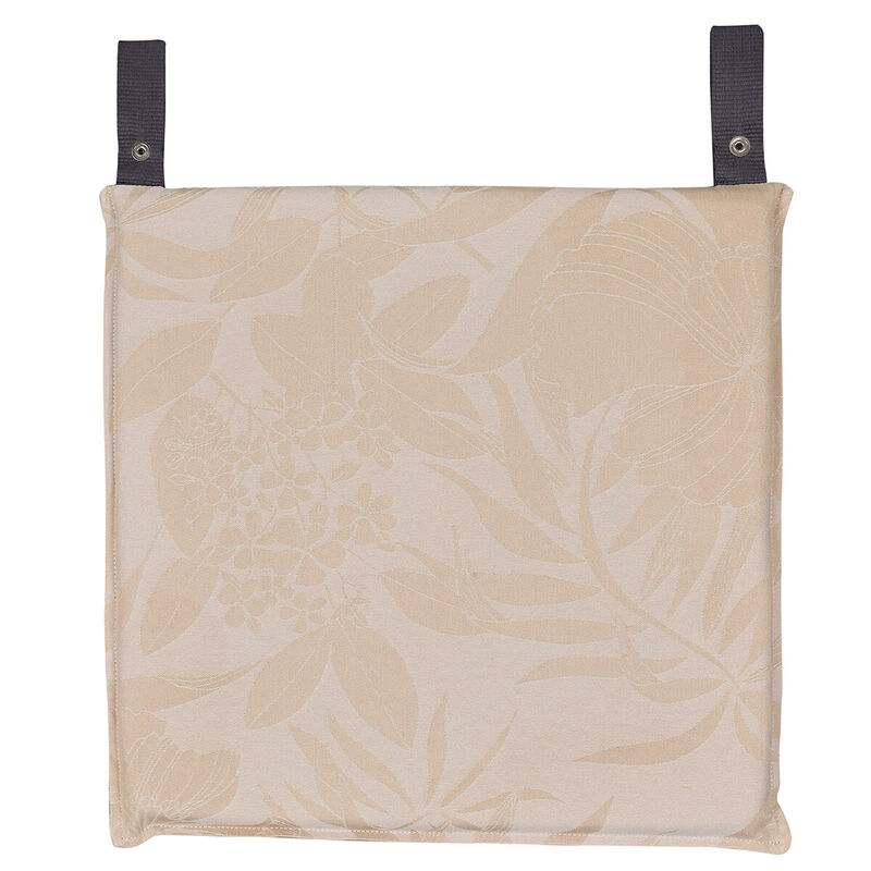 An image of Le Jacquard Francais Nature Urbane Acrylic Seat Cushion Cover