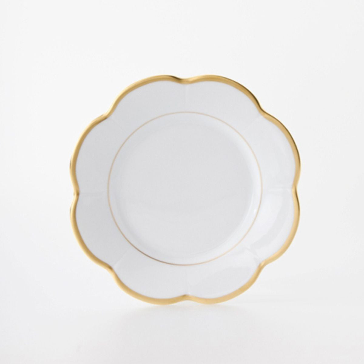 An image of Royal Limoges Margaux Gold Dessert Plate