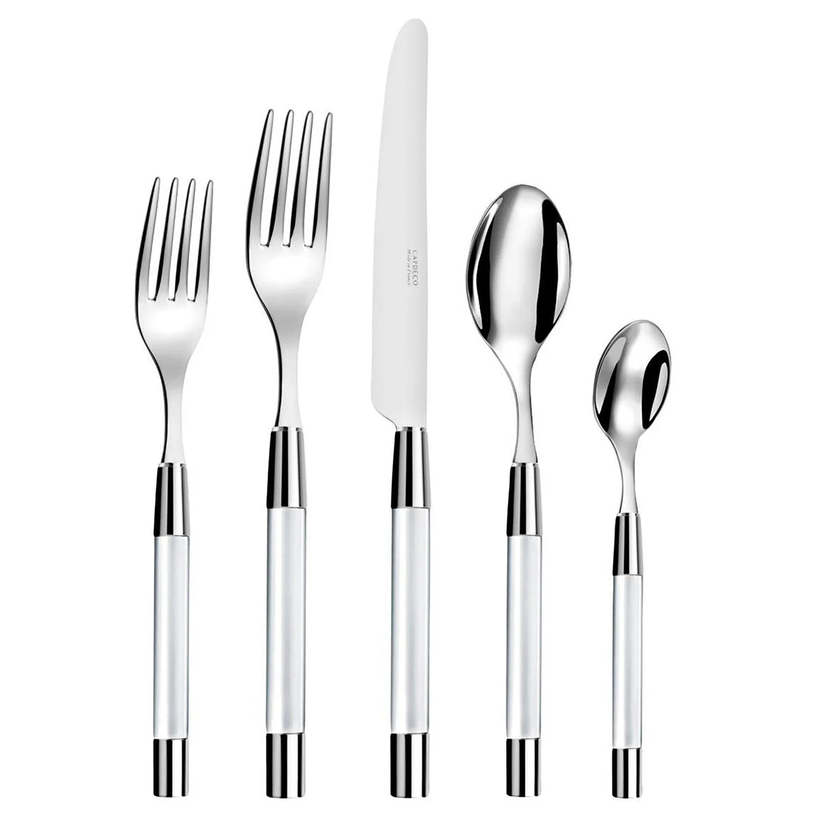 Capdeco Zoe Clear 5-Piece Place Setting