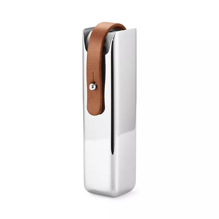 An image of Georg Jensen Sky 5-Dice Set in Stainless Steel Case