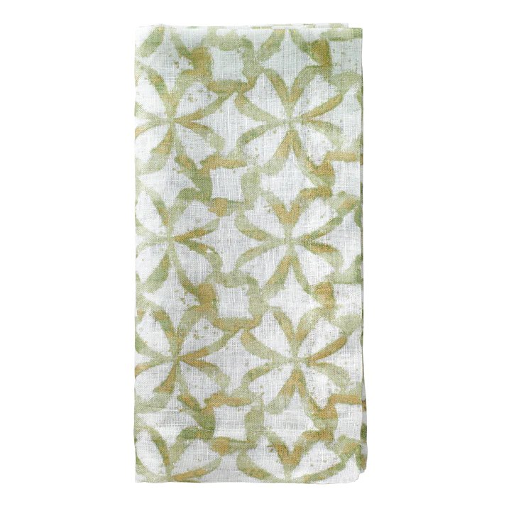 Bodrum Shamrock Set of 4 Dinner Napkin