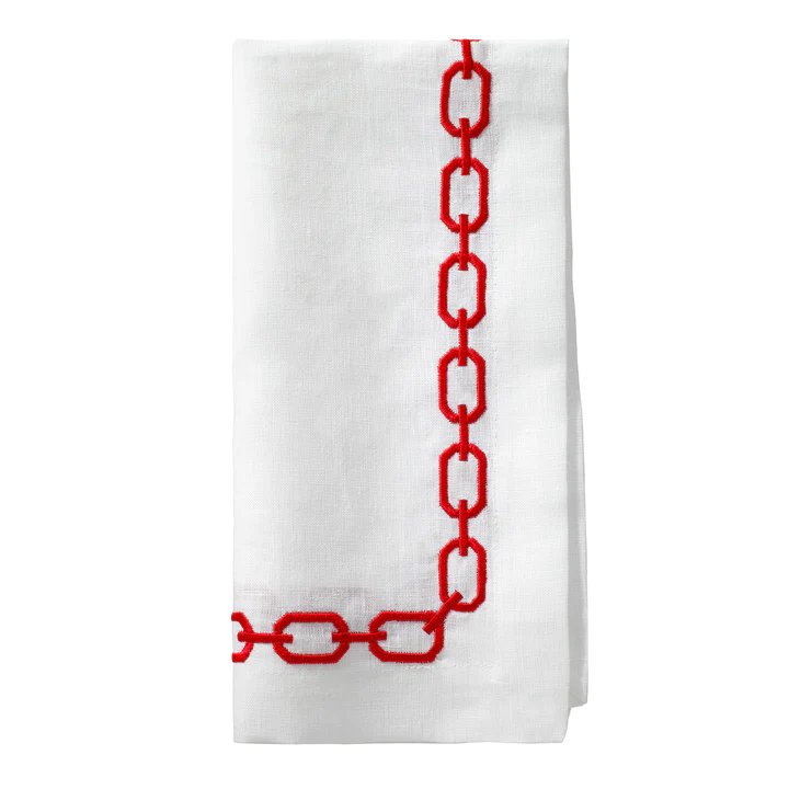 Bodrum Chains Dinner Napkin - Set of 4