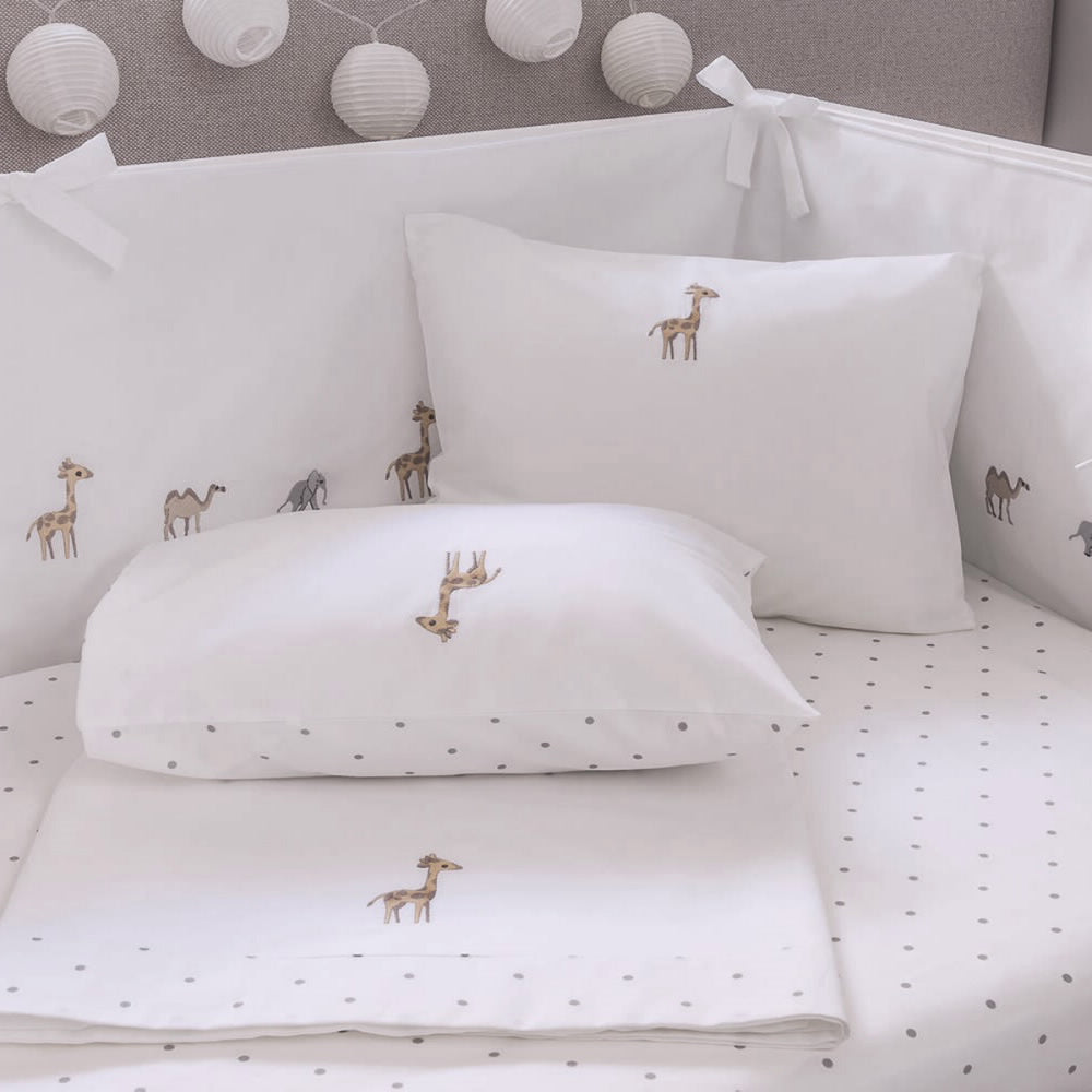 An image of Bovi Savana Crib Fitted Sheet