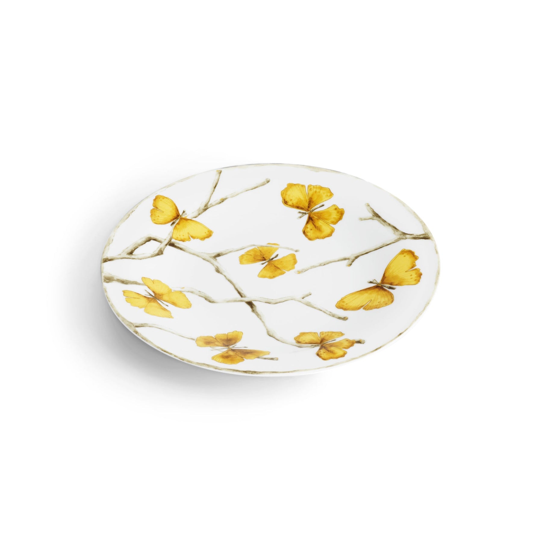 An image of Michael Aram Butterfly Ginkgo Salad Plate