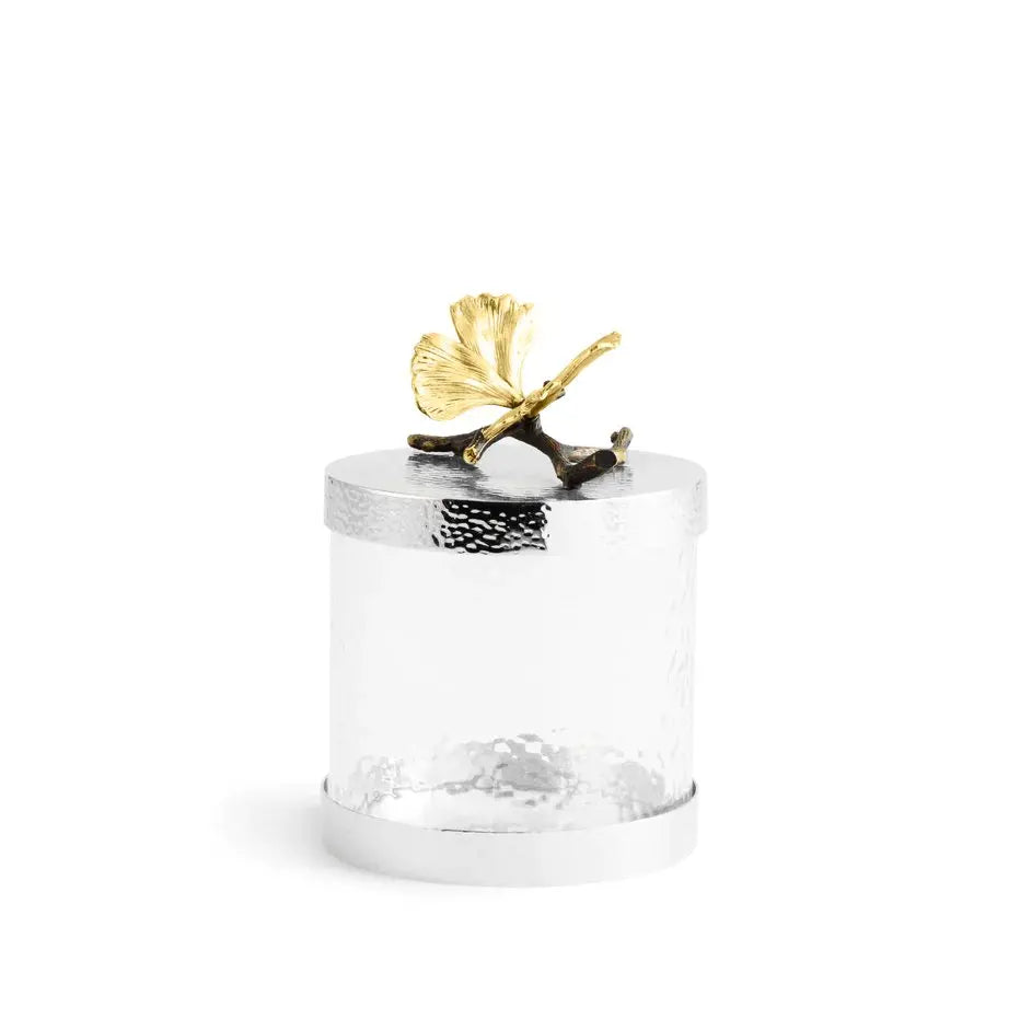Michael Aram extra small Butterfly Ginkgo Kitchen Canister