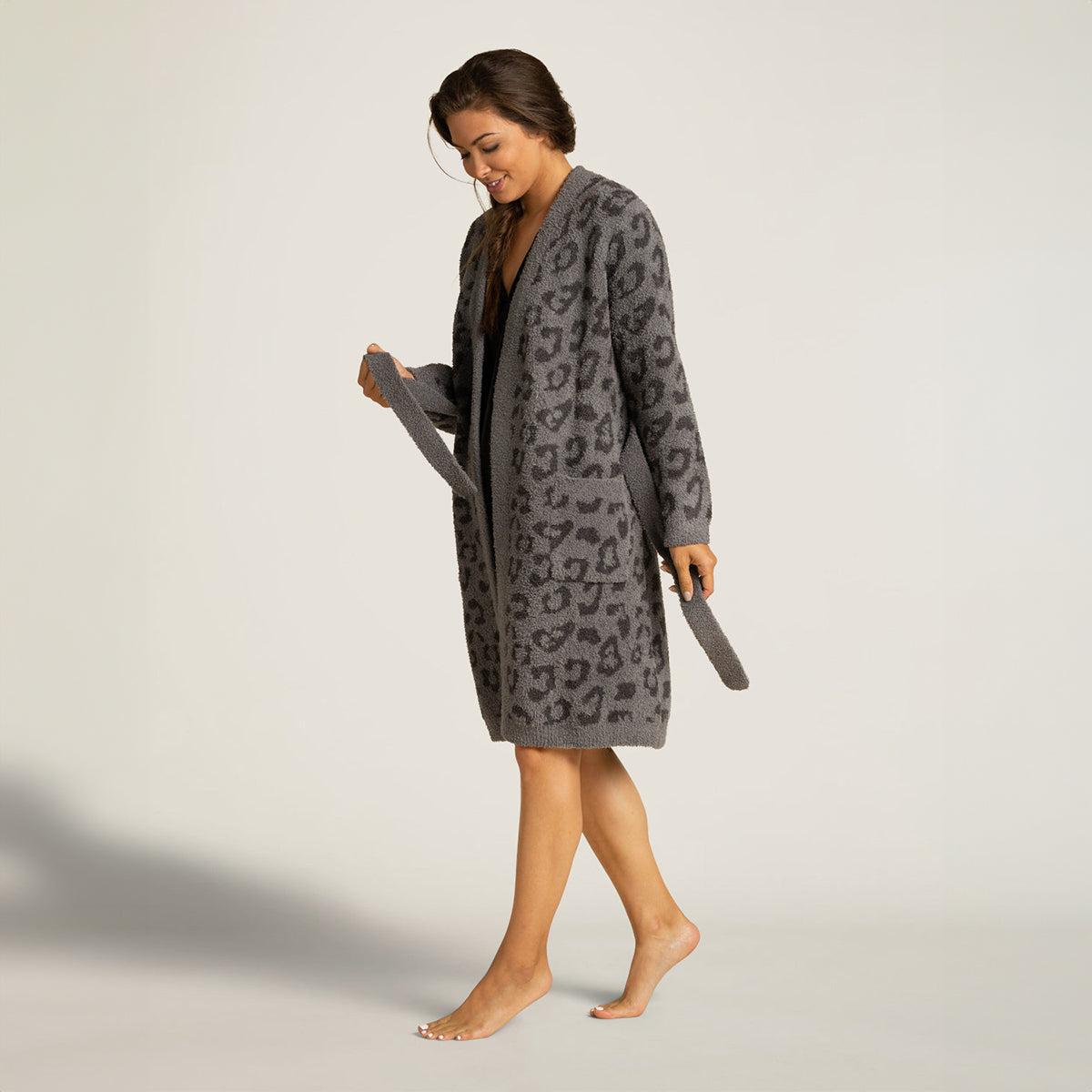 An image of Barefoot Dreams CozyChic Women Barefoot in the Wild Robe